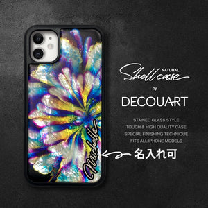 Mother of pearl floral ink iPhone case - Decouart