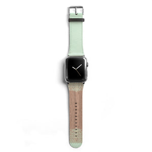 Lace wood Designer Apple watch band S016 - Decouart