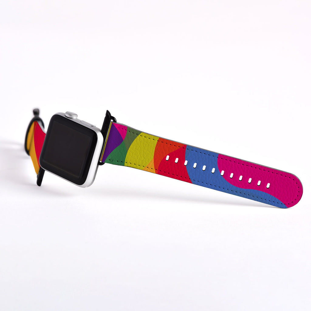 Abstract Designer Apple watch band S019 - Decouart