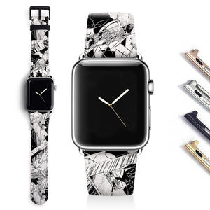 Abstract Designer Apple watch band S020 - Decouart