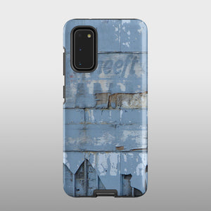 Blue texture Samsung case S030