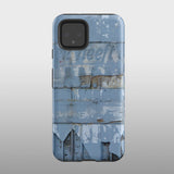 Grunge blue texture Google Pixel case S030