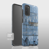 Blue texture Samsung case S030