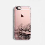 Snowy landscape skyline iPhone 11 case C059 - Decouart
