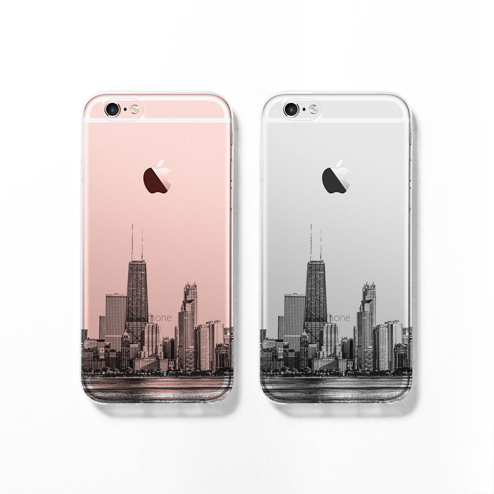 Chicago skyline iPhone 11 case C060 - Decouart