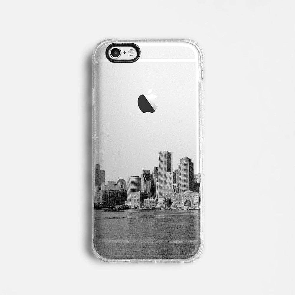 Boston skyline iPhone 11 case C071 - Decouart