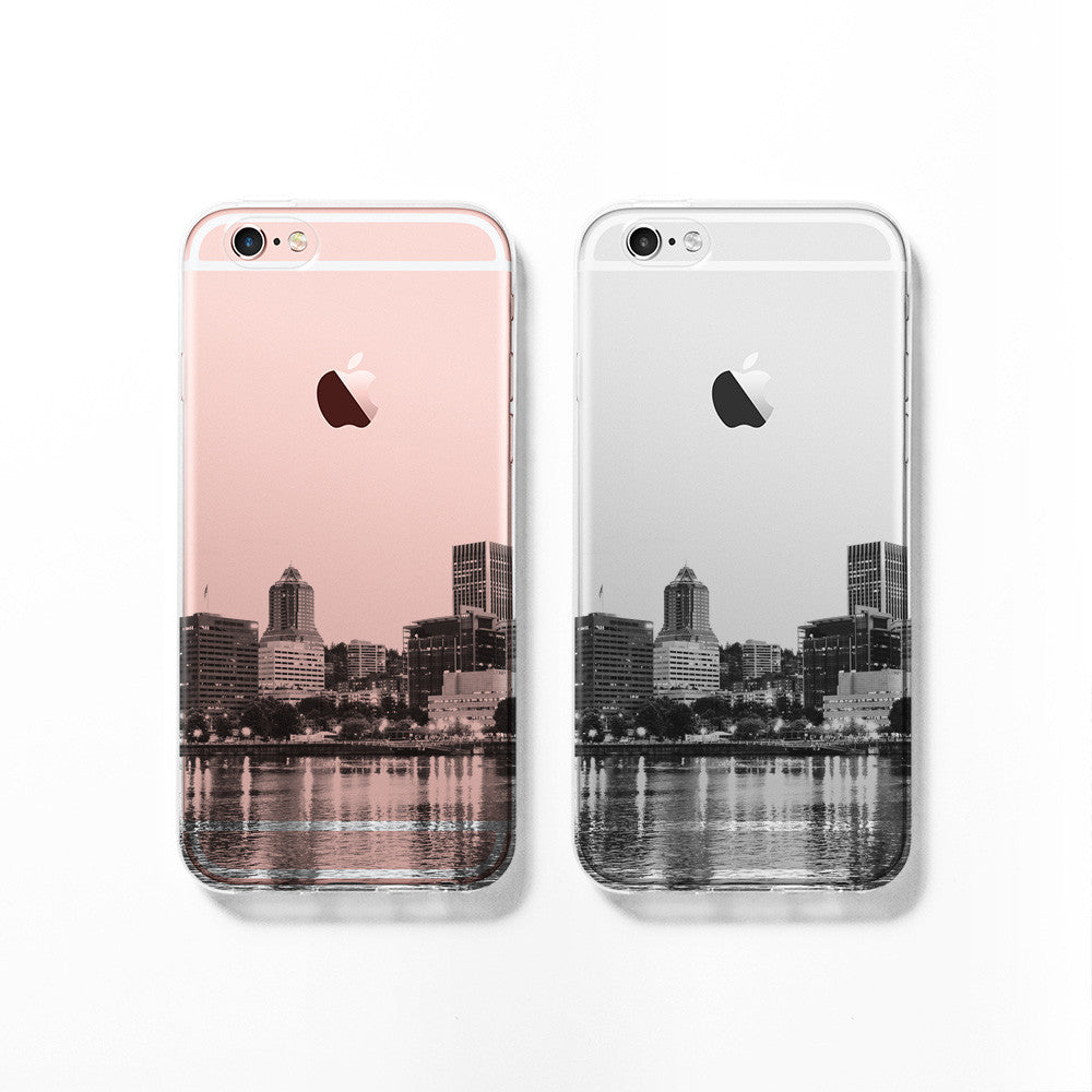 Portland skyline iPhone 11 case C072 - Decouart