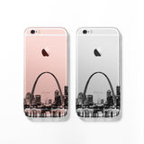 St Louis skyline iPhone 11 case C074 - Decouart