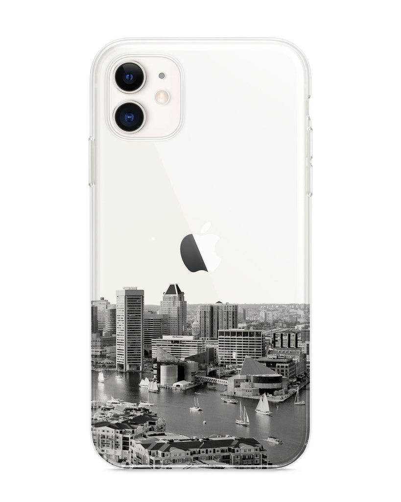 Baltimore skyline iPhone 11 case C076 - Decouart