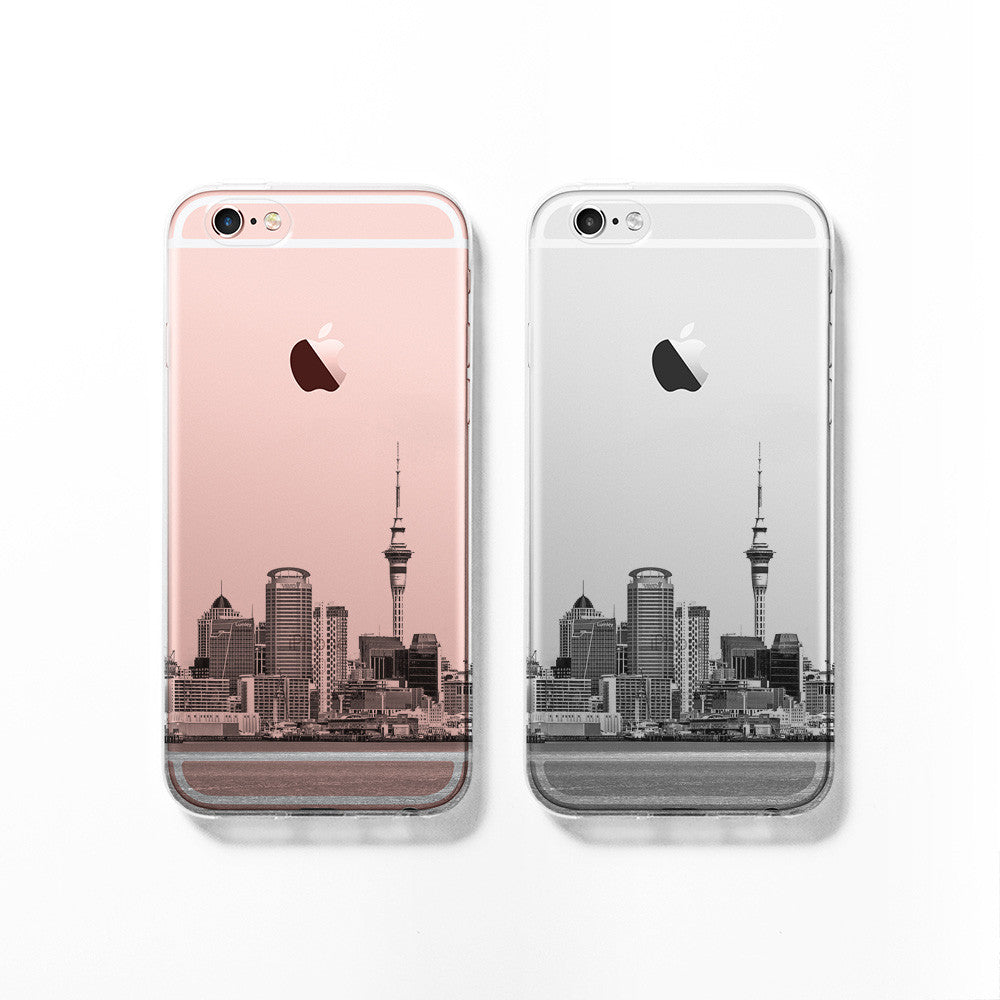 Auckland skyline iPhone 11 case C079 - Decouart