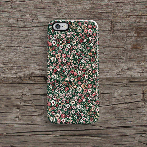 Vintage floral iPhone 11 case S080 - Decouart