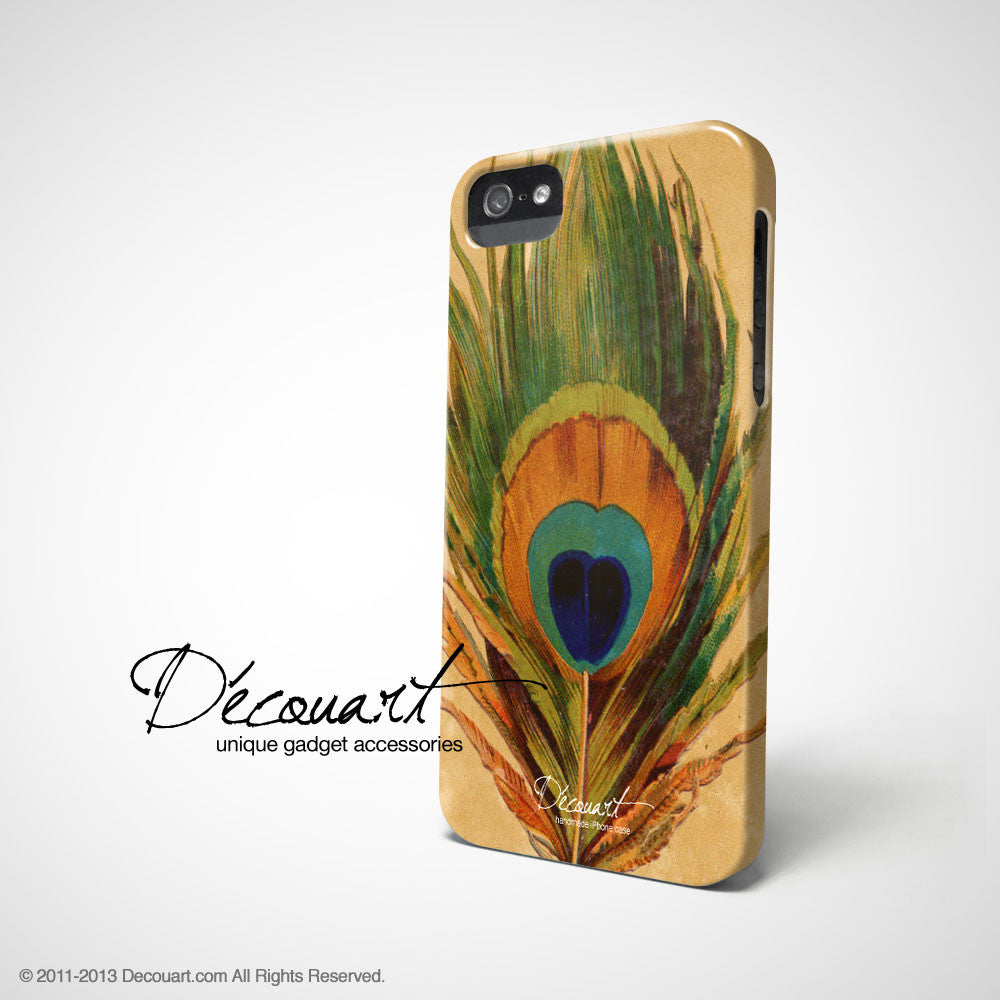 Peacock feather iPhone 11 case S206 - Decouart