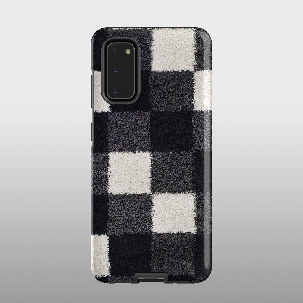 Black and white checkers Samsung case S293B - Decouart