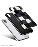 Black and white checkers iPhone 11 case S293B - Decouart