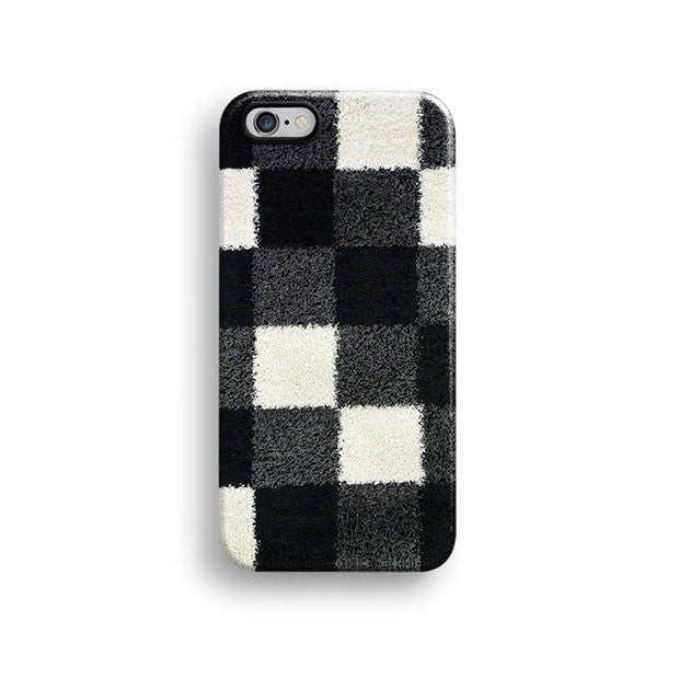 Black and white checkers iPhone 11 case S293B - Decouart