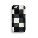 Black and white checkers iPhone 11 case S293B - Decouart