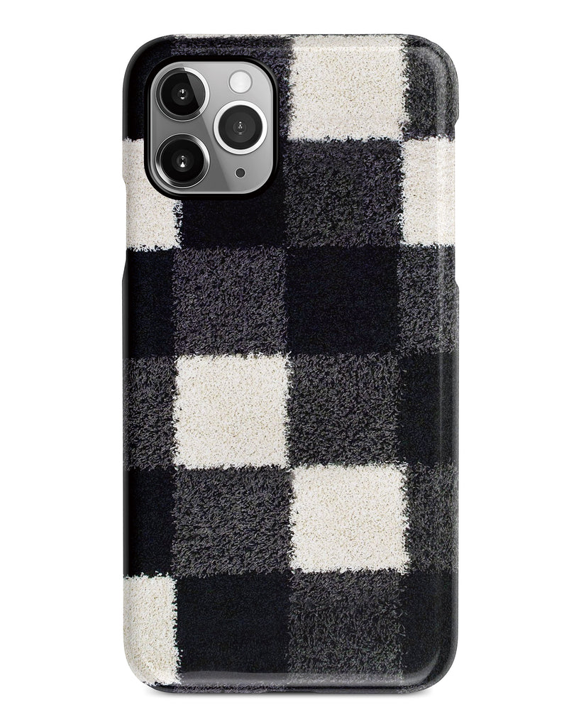 Black and white checkers iPhone 11 case S293B - Decouart