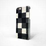 Black and white checkers iPhone 11 case S293B - Decouart