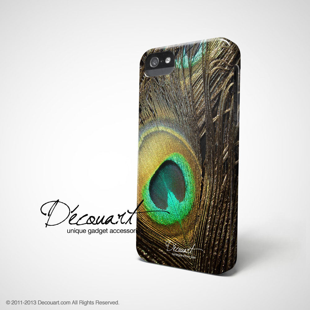 Peacock feather iPhone 11 case S304 - Decouart
