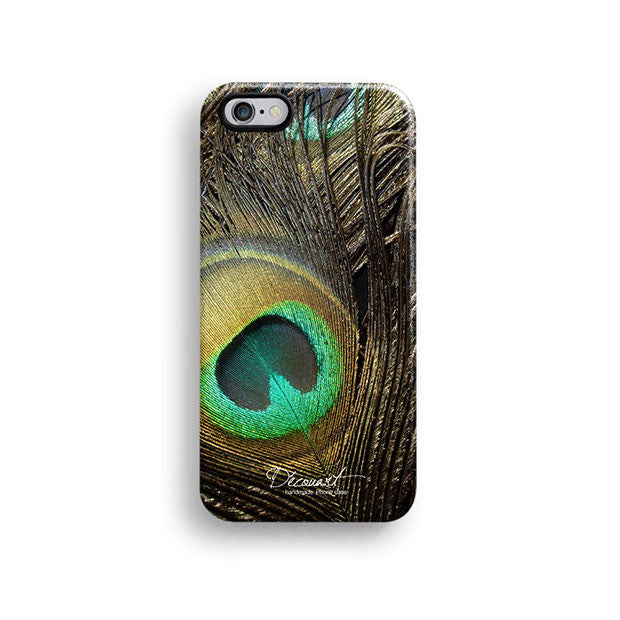 Peacock feather iPhone 11 case S304 - Decouart
