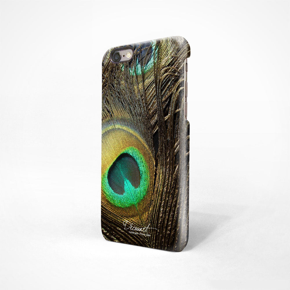 Peacock feather iPhone 11 case S304 - Decouart