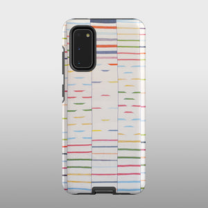 Colourful stripes Samsung case S343 - Decouart