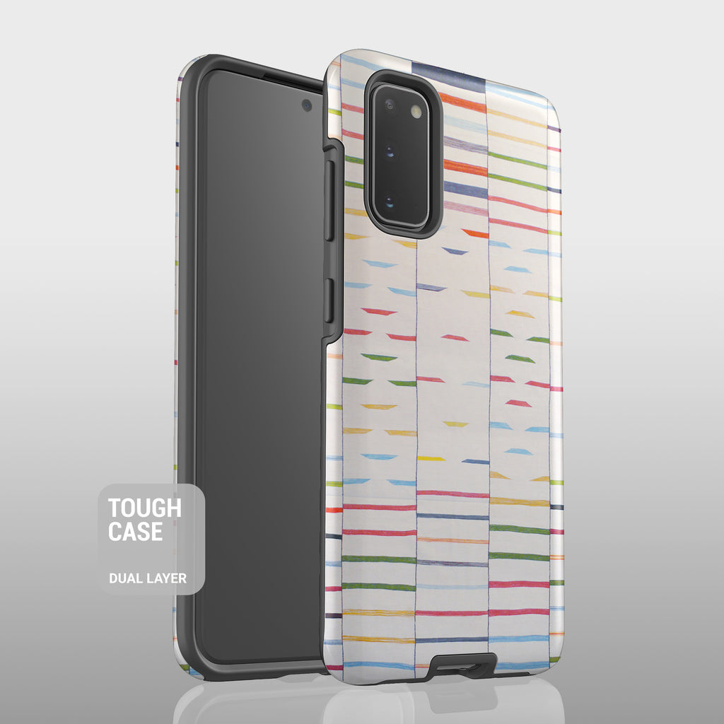Colourful stripes Samsung case S343 - Decouart