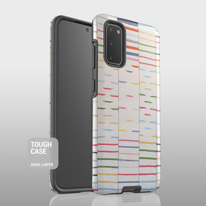 Colourful stripes Samsung case S343 - Decouart