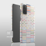 Colourful stripes Samsung case S343 - Decouart