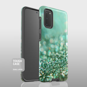 Mint sparkle Samsung case S384B - Decouart