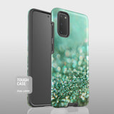 Mint sparkle Samsung case S384B - Decouart