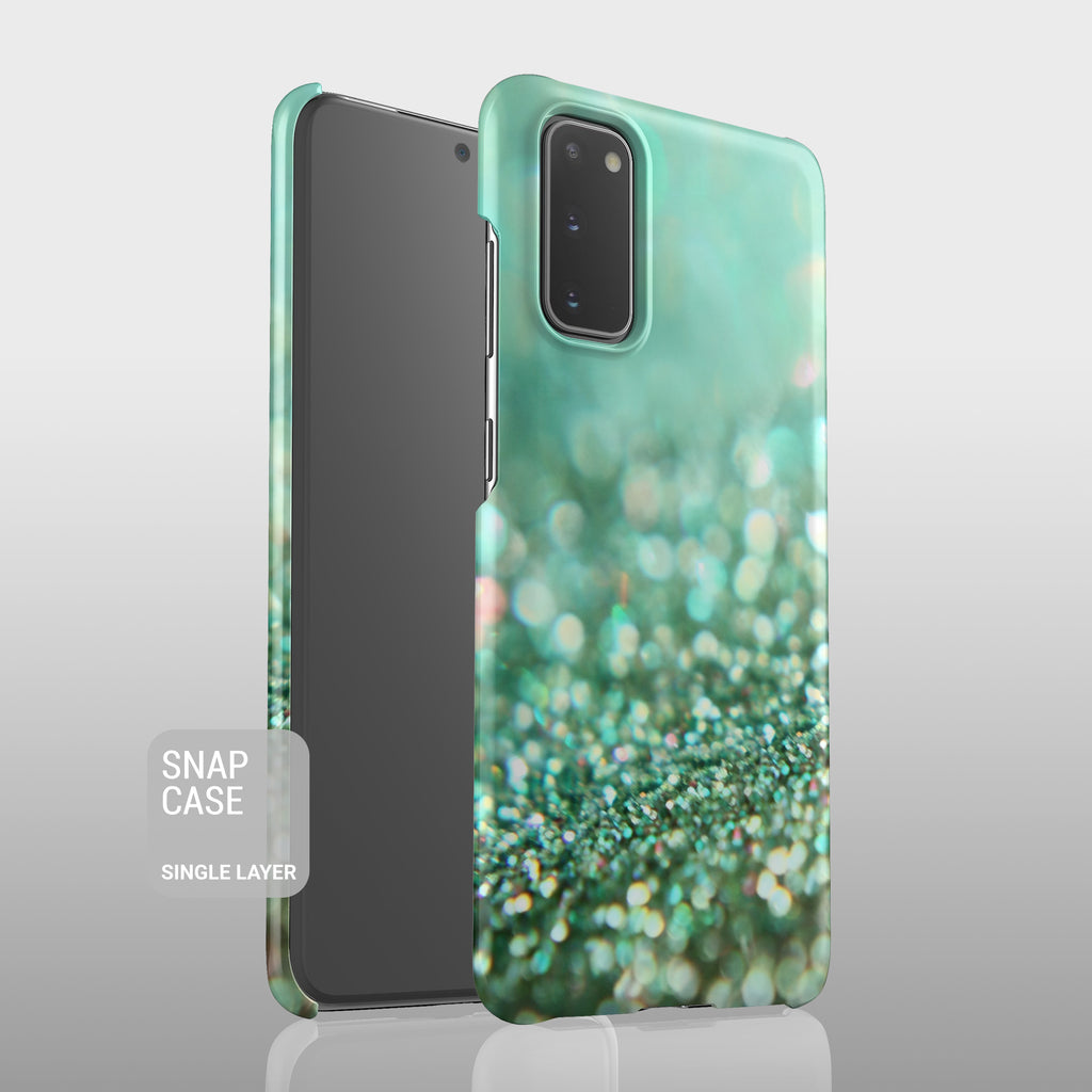 Mint sparkle Samsung case S384B - Decouart