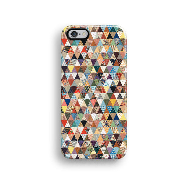 Colourful quilt iPhone 11 case S398 - Decouart