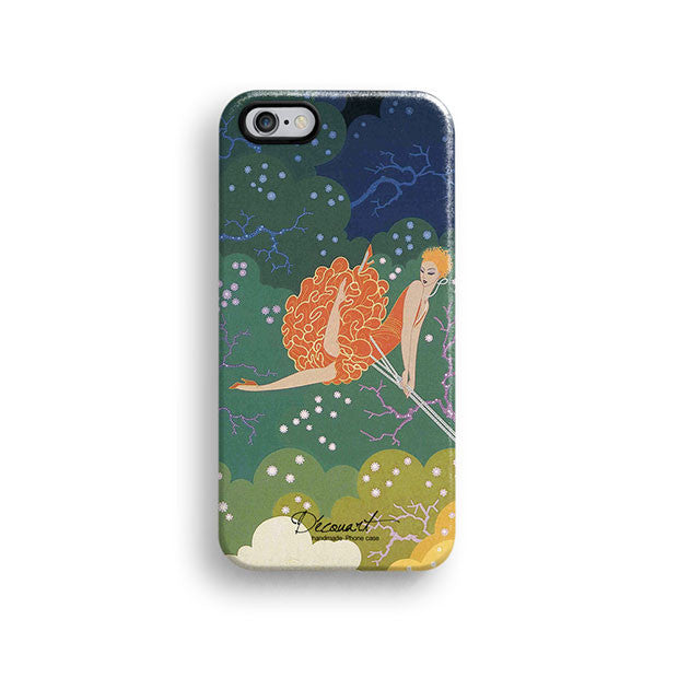 Feminine illustration iPhone 11 case S418 - Decouart