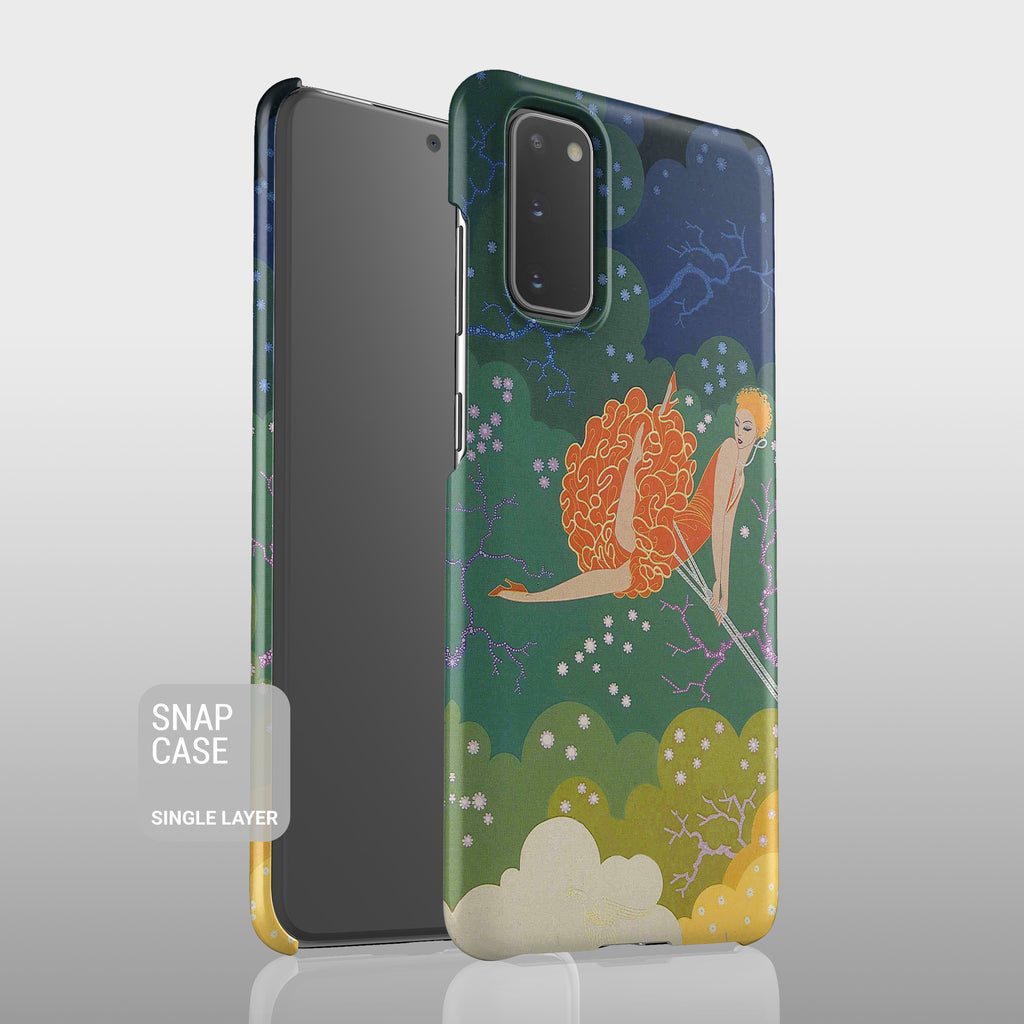 Feminine illustration Samsung case S418 - Decouart