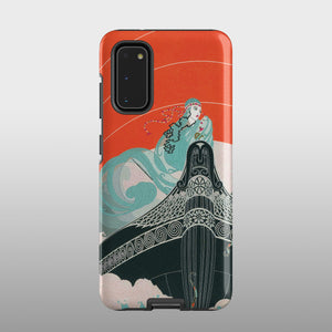 Feminine illustration Samsung case S419 - Decouart