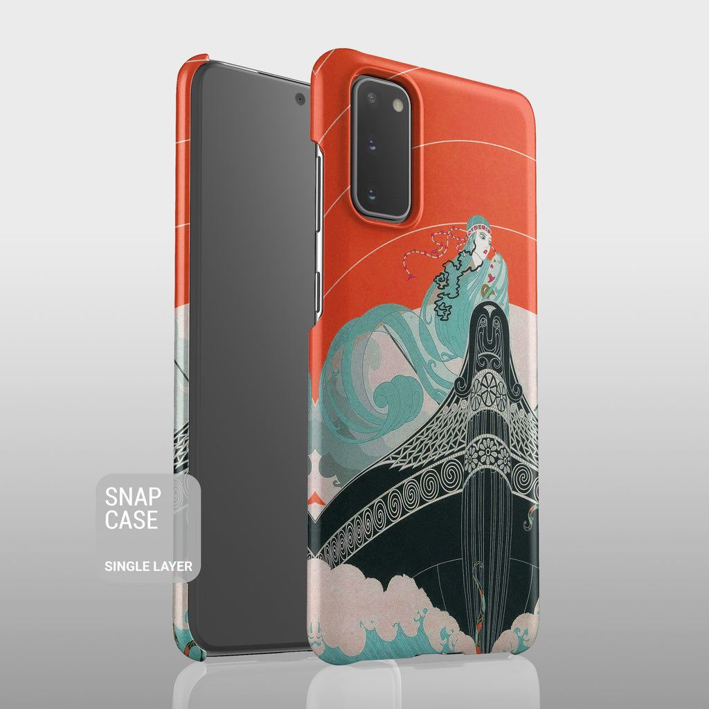 Feminine illustration Samsung case S419 - Decouart