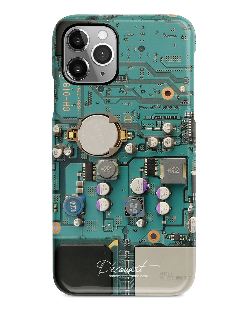 Computer motherboard iPhone 11 case S433 - Decouart