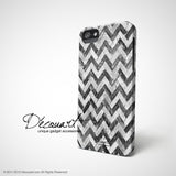Black grunge chevron iPhone 11 case S465 - Decouart