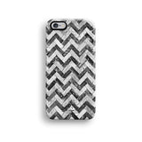 Black grunge chevron iPhone 11 case S465 - Decouart