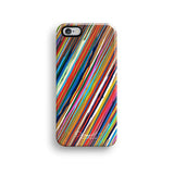 Colourful stripes iPhone 11 case S471B - Decouart