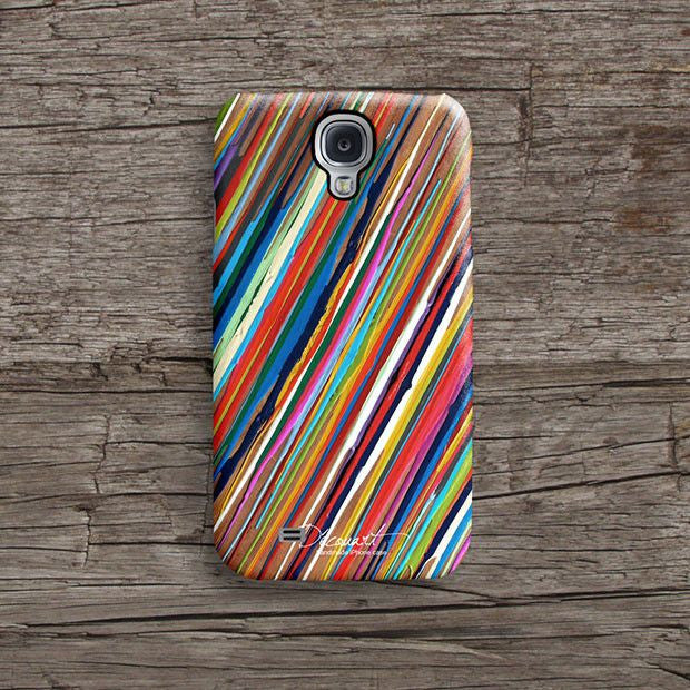 Colourful stripes iPhone 11 case S471B - Decouart