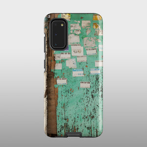 Grunge door texture Samsung case S481 - Decouart