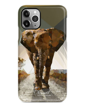 Geometric elephant iPhone 11 case S492 - Decouart