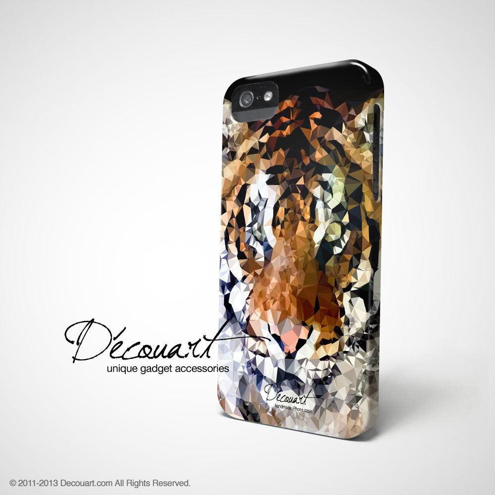Geometric tiger iPhone 11 case S495 - Decouart