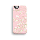 Pink floral iPhone 12 case S613 - Decouart