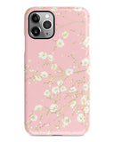 Pink floral iPhone 12 case S613 - Decouart