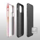 Abstract pink pattern iPhone 12 case S614 - Decouart