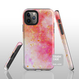 Abstract pink pattern iPhone 12 case S614 - Decouart