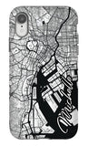 City map iPhone tough case - Decouart